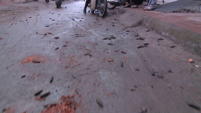 Phát hiện nhiều đầu đạn bay khắp nơi sau tiếng nổ kinh hoàng ở Bắc Ninh